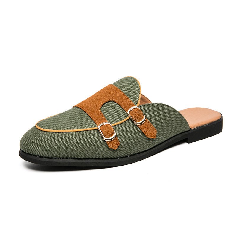 Douglas – Sandales Semi-mules Respirantes d'Été pour Hommes
