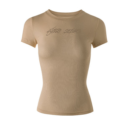Christine – T-shirt à manches courtes élastique et confortable
