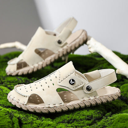 Joel – Chaussures de Plage Extérieures Antidérapantes Cousues à la Main