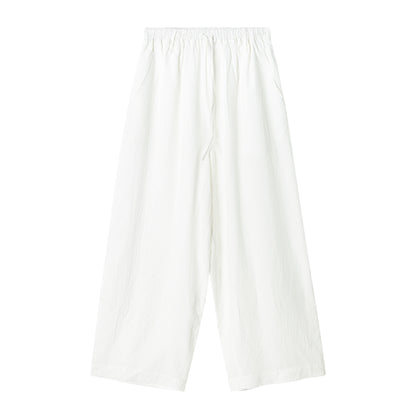 Lucy – Pantalon Droit en Tencel Lavé à la Pierre
