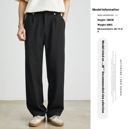 Alison – Pantalon Long Droit en Soie Glacée