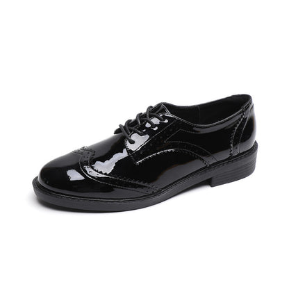 Christina – Chaussures Plates à Lacets Douces et Minces