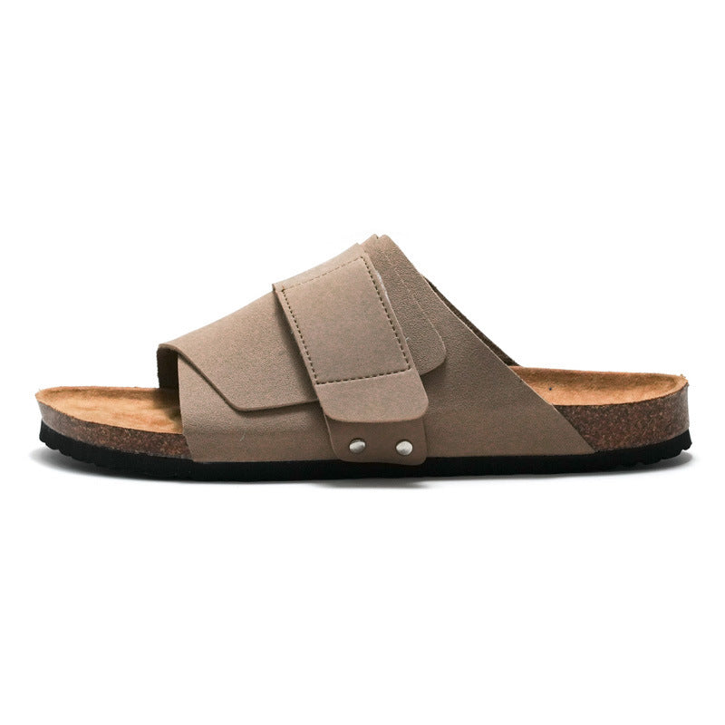 Rachael – Sandales en Liège à Surface en Cuir Vegan pour la Plage