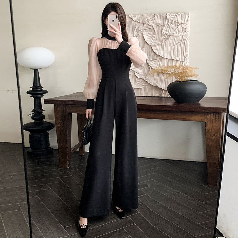 Katy – Combinaison avec Nœud et Design Assorti