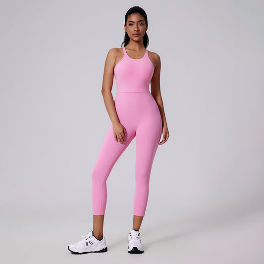 Natasha – Combinaison Yoga Dos Nu avec Joli Dos