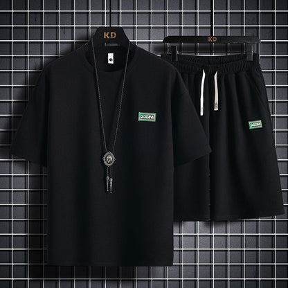 Glenn – Ensemble de Sport en Coton Respirant à Motif Carreaux