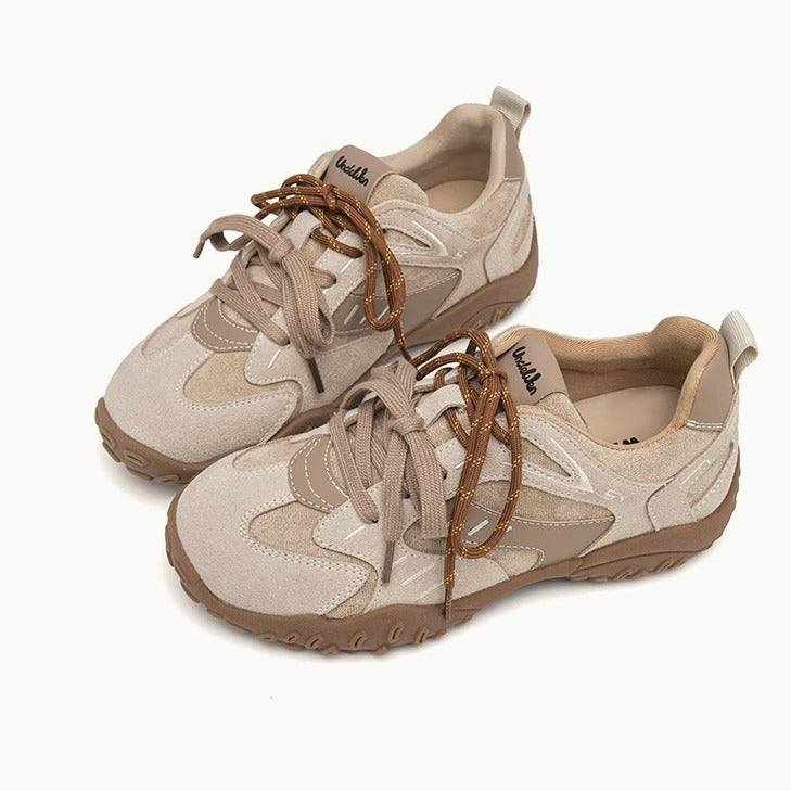 Deborah – Chaussures à Semelle Épaisse et Couleurs Assorties