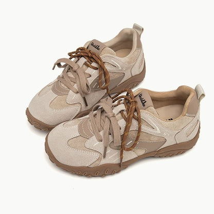Deborah – Chaussures à Semelle Épaisse et Couleurs Assorties