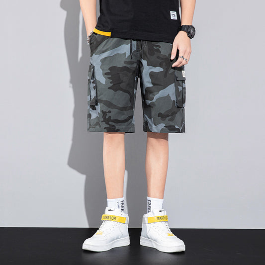Oliver – Shorts décontractés à motif camouflage pour hommes