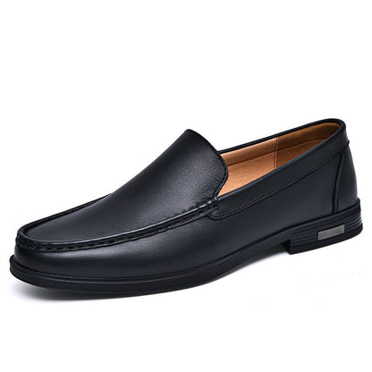 Anthony – Chaussures d'Affaires Respirantes en Cuir Vegan Blanc