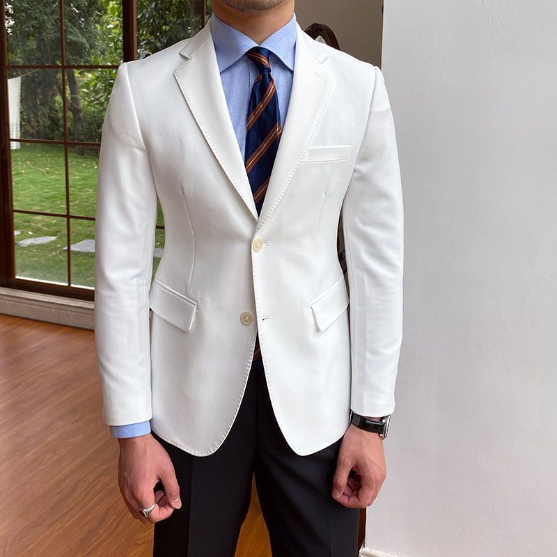 Laurence – Veste de costume à double boutonnage décontractée pour homme