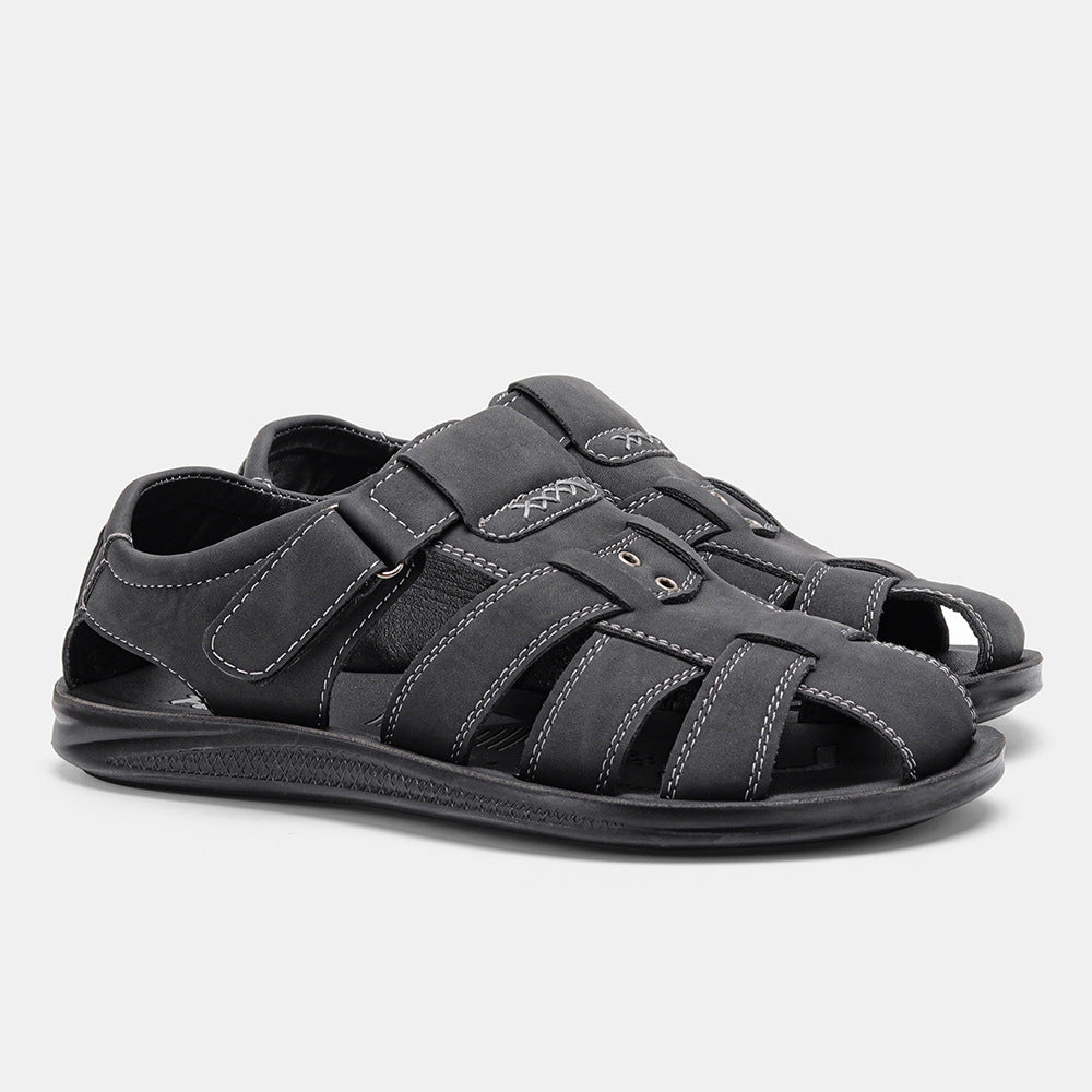 Micheal – Sandales légères en cuir vegan pour hommes