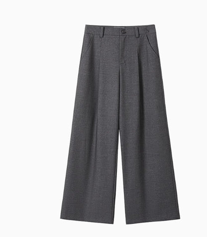 Amy – Pantalon Évasé Taille Haute Femme