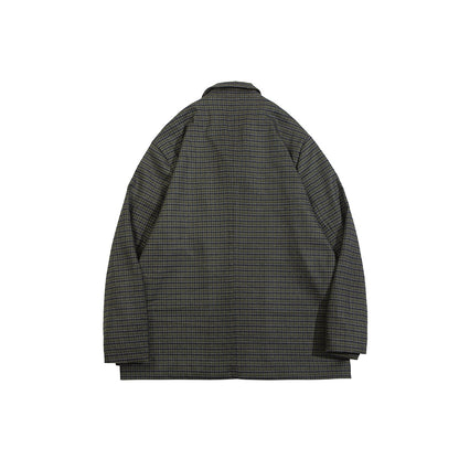 Ralph – Costume à Carreaux de Style Universitaire