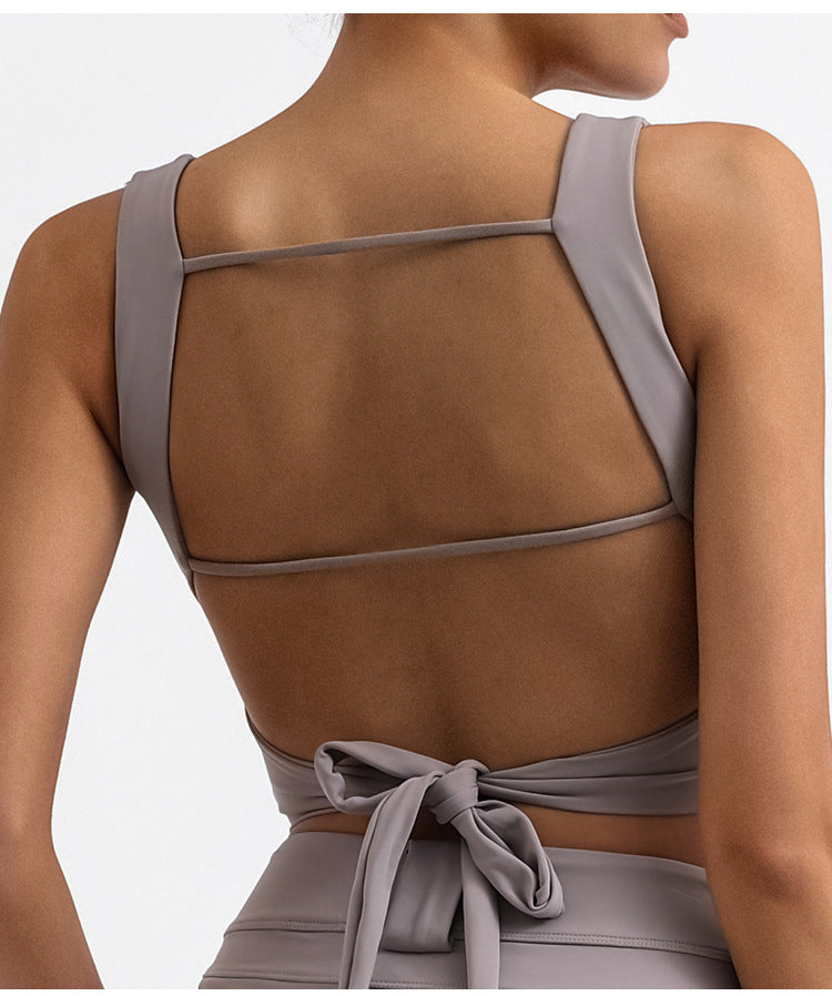 Tanya – Haut à Bretelles de Yoga Mode Sportive pour Femmes