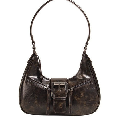 Melissa – Sac à Bandoulière Rétro en Croissant