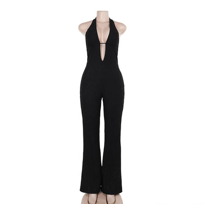 Lauren – Combinaison en Dentelle Slim Fit à Col V