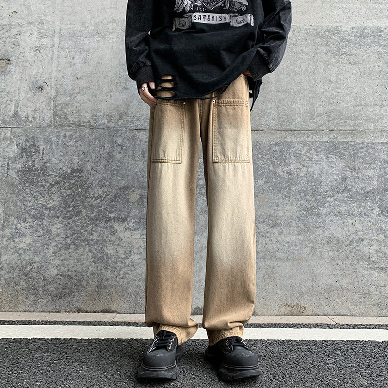 Rowan – Pantalon Droit à Cordon Décontracté pour Hommes