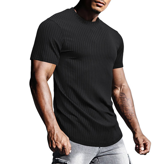 Norman – T-shirt sportif ajusté à manches courtes