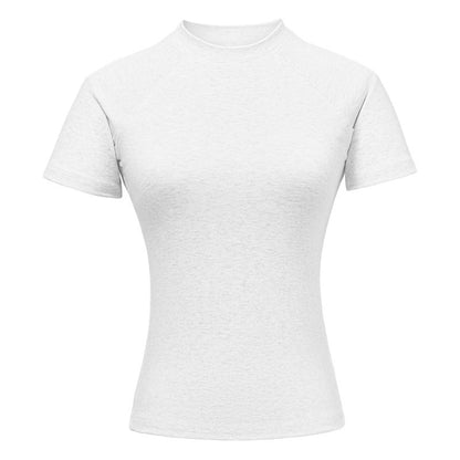 Rachael – T-shirt à Manches Raglan et Couleur Unie