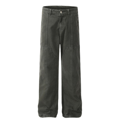 Timothy – Jeans Homme Style Simple Gris Foncé