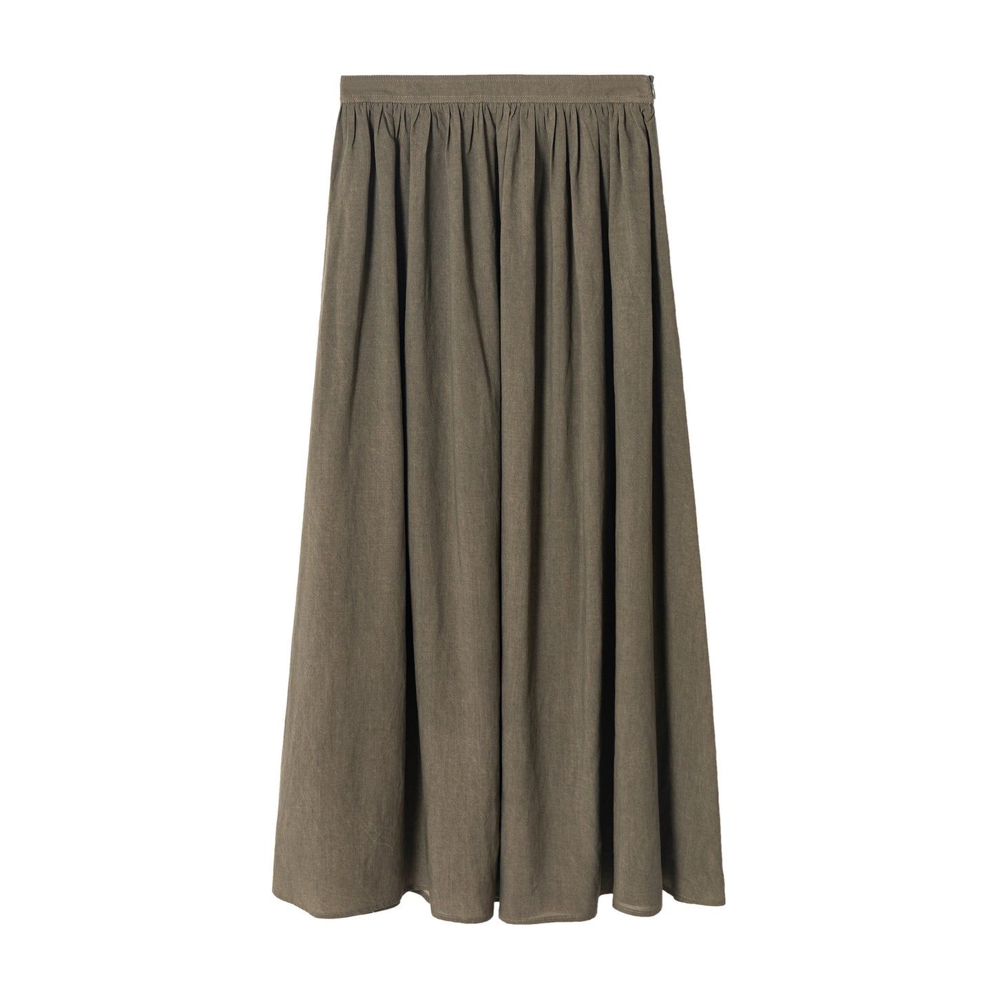 Betty – Jupe Plissée Parapluie en Tencel et Lin pour Femme