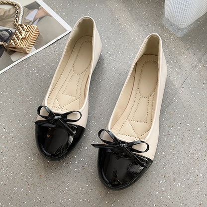 Caroline – Chaussures à Nœud Bas pour Femme