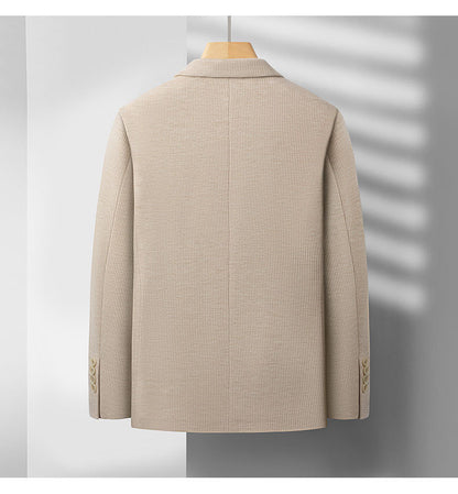 Howard – Veste de costume décontractée en spandex mélangé pour hommes