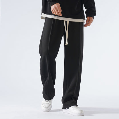 Steven – Pantalons Droits Simples et Polyvalents pour Hommes