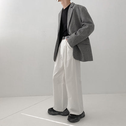 Louis – Manteau rétro en laine décontracté pour hommes