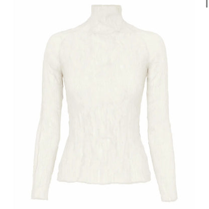 Helen – Haut Transparent Léger et Extensible de Grande Taille