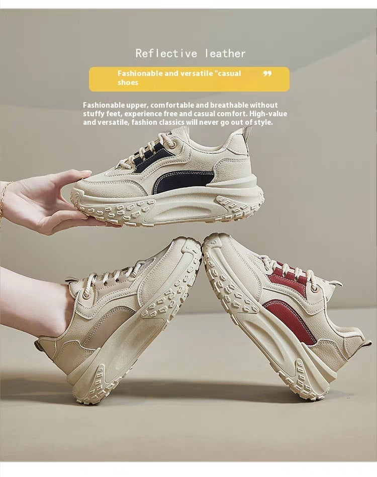 Lauren – Chaussures de Sport Femme à Semelle Épaisse