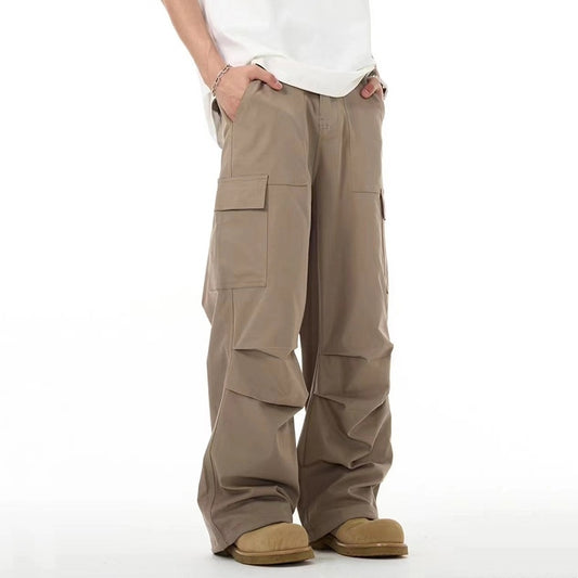 Jim – Pantalon décontracté plissé et ample