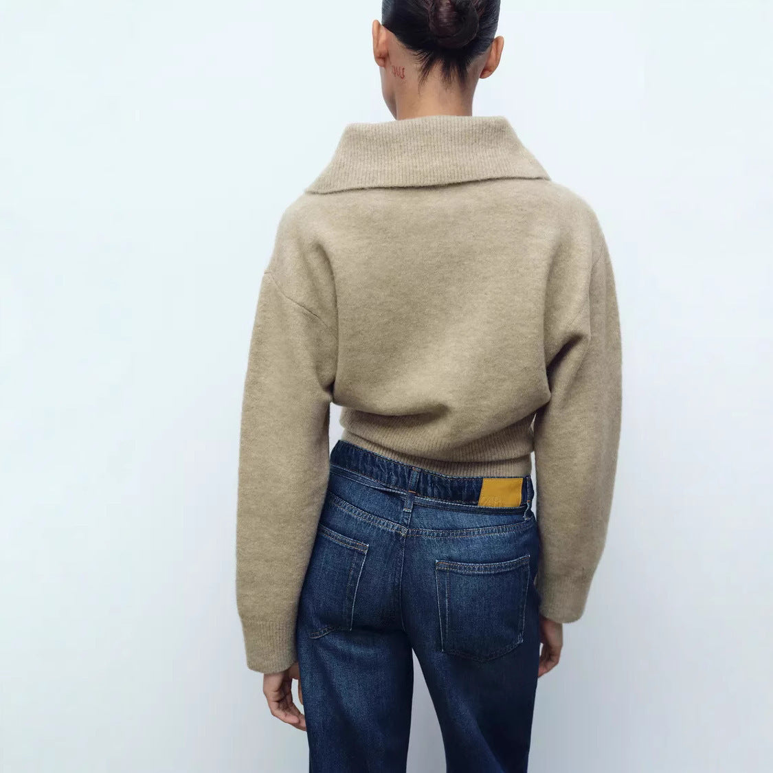 Melissa – Pull col polo cintré