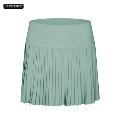 Alice – Jupe-Short de Sport à Trois Points Anti-Exposition Double Couche
