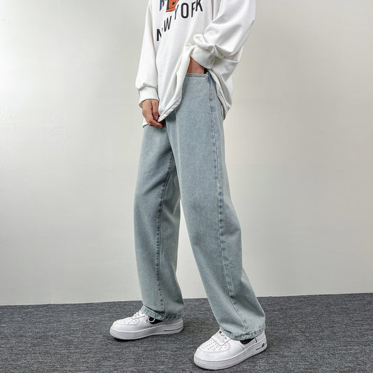 Edward – Jean en Denim Lavé Rétro pour Hommes