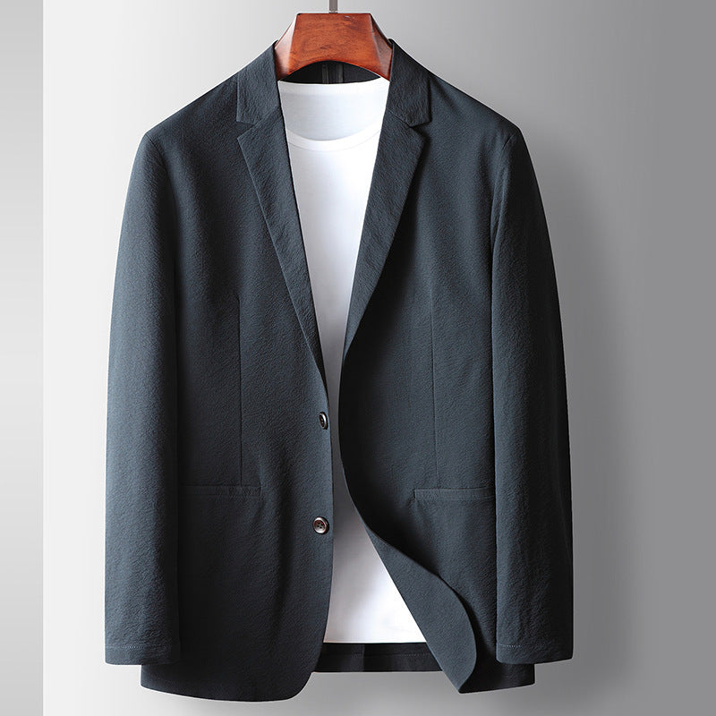 Marc – Manteau mince décontracté sans fer