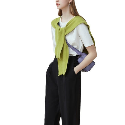 Rebecca – T-shirt Slim-fit à Manches Courtes