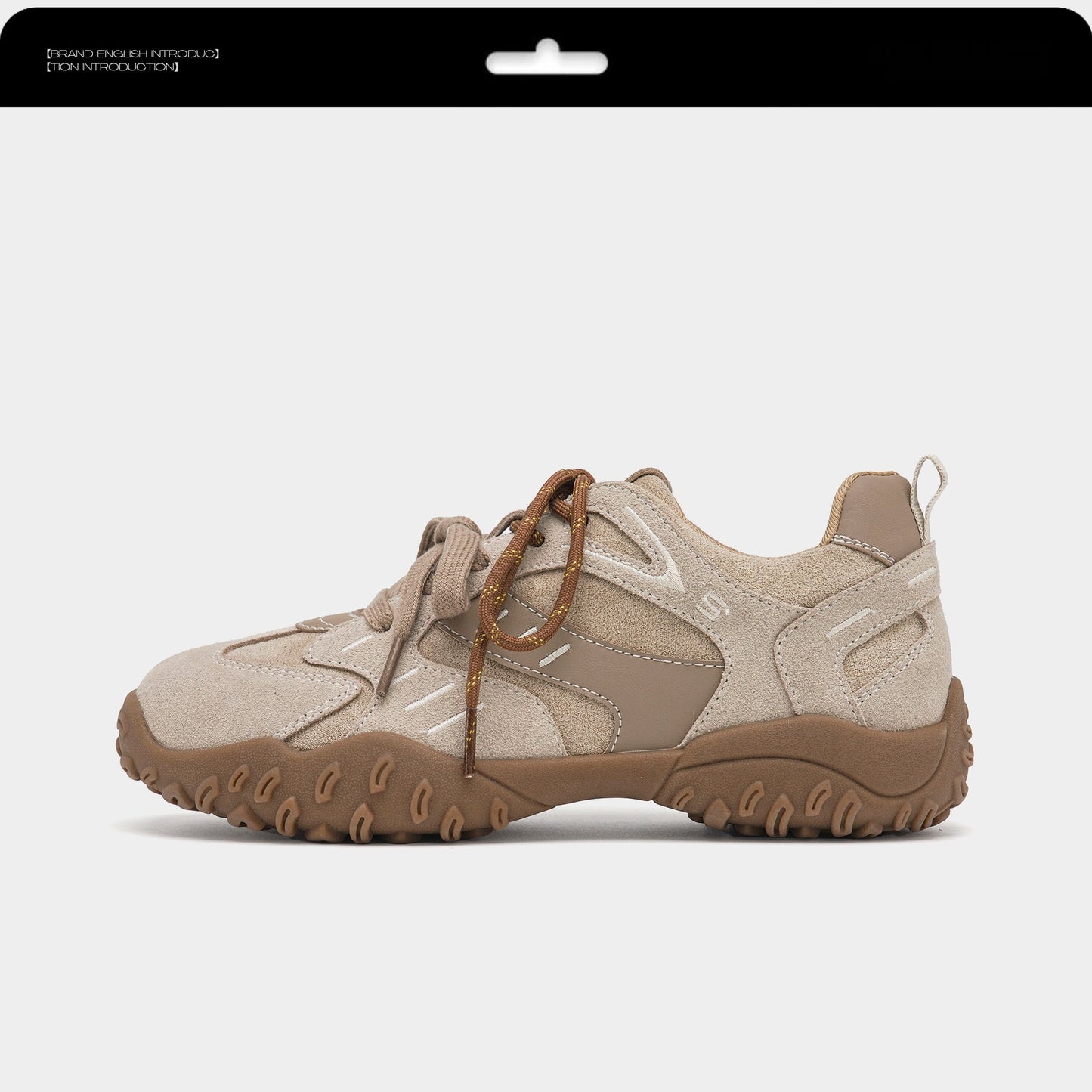 Deborah – Chaussures à Semelle Épaisse et Couleurs Assorties