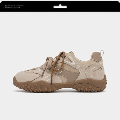Deborah – Chaussures à Semelle Épaisse et Couleurs Assorties