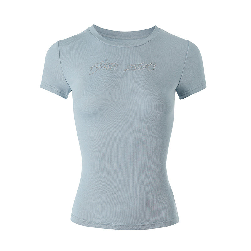 Christine – T-shirt à manches courtes élastique et confortable
