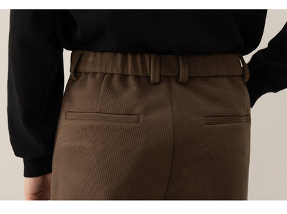 Liam – Pantalon en Laine Suspendu pour Homme