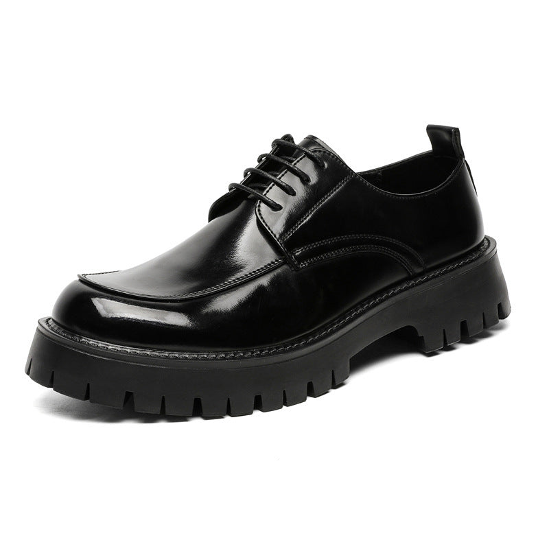 Mark – Chaussures décontractées à semelles épaisses et hauteur augmentée en cuir vegan