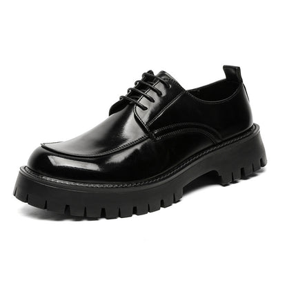 Mark – Chaussures décontractées à semelles épaisses et hauteur augmentée en cuir vegan