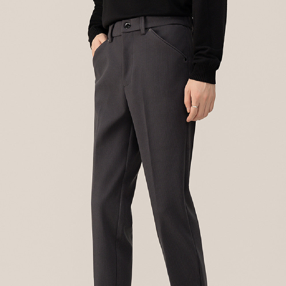 Liam – Pantalon en Laine Suspendu pour Homme