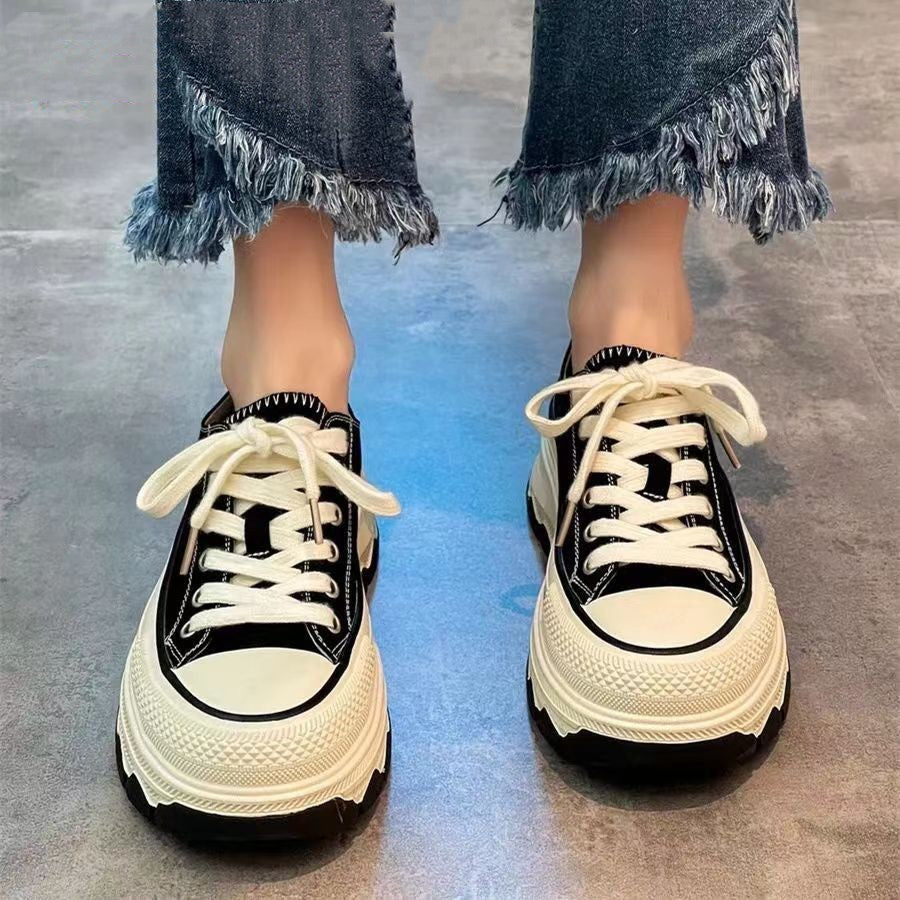 Imogen – Chaussures de Sport en Toile Respirantes à Semelle Épaisse