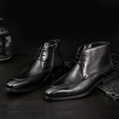 Marc – Bottes Hautes en Cuir Vegan pour Hommes