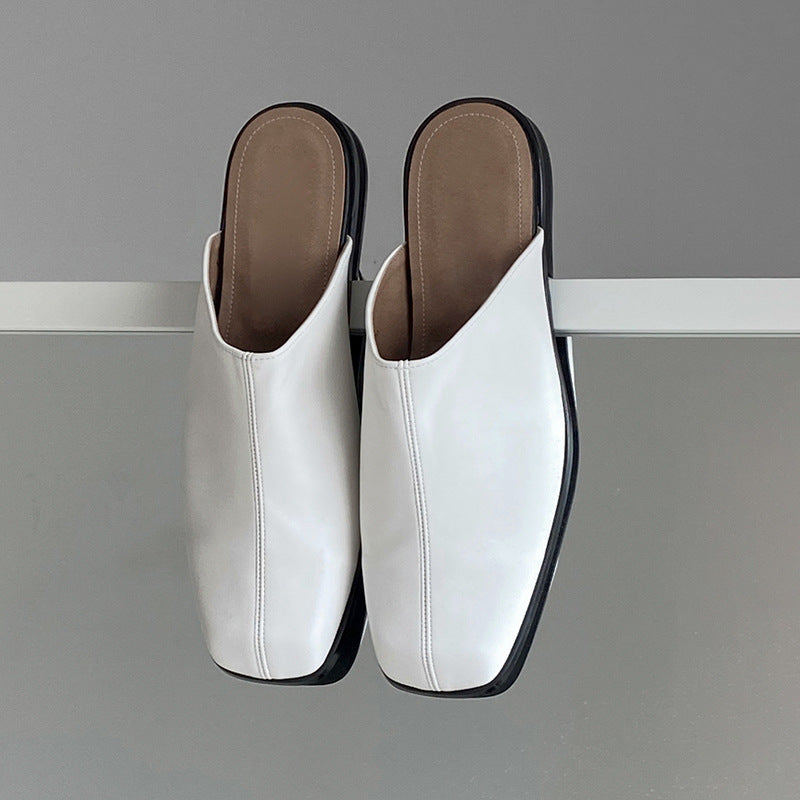 Patrick – Chaussons à Bout Carré pour Homme Confortables pour l'Extérieur
