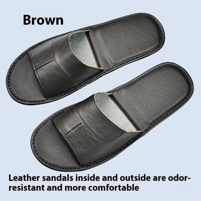 Leanne – Sandales en cuir vegan antidérapantes