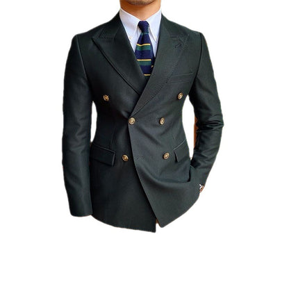 Laurence – Veste de costume à double boutonnage décontractée pour homme